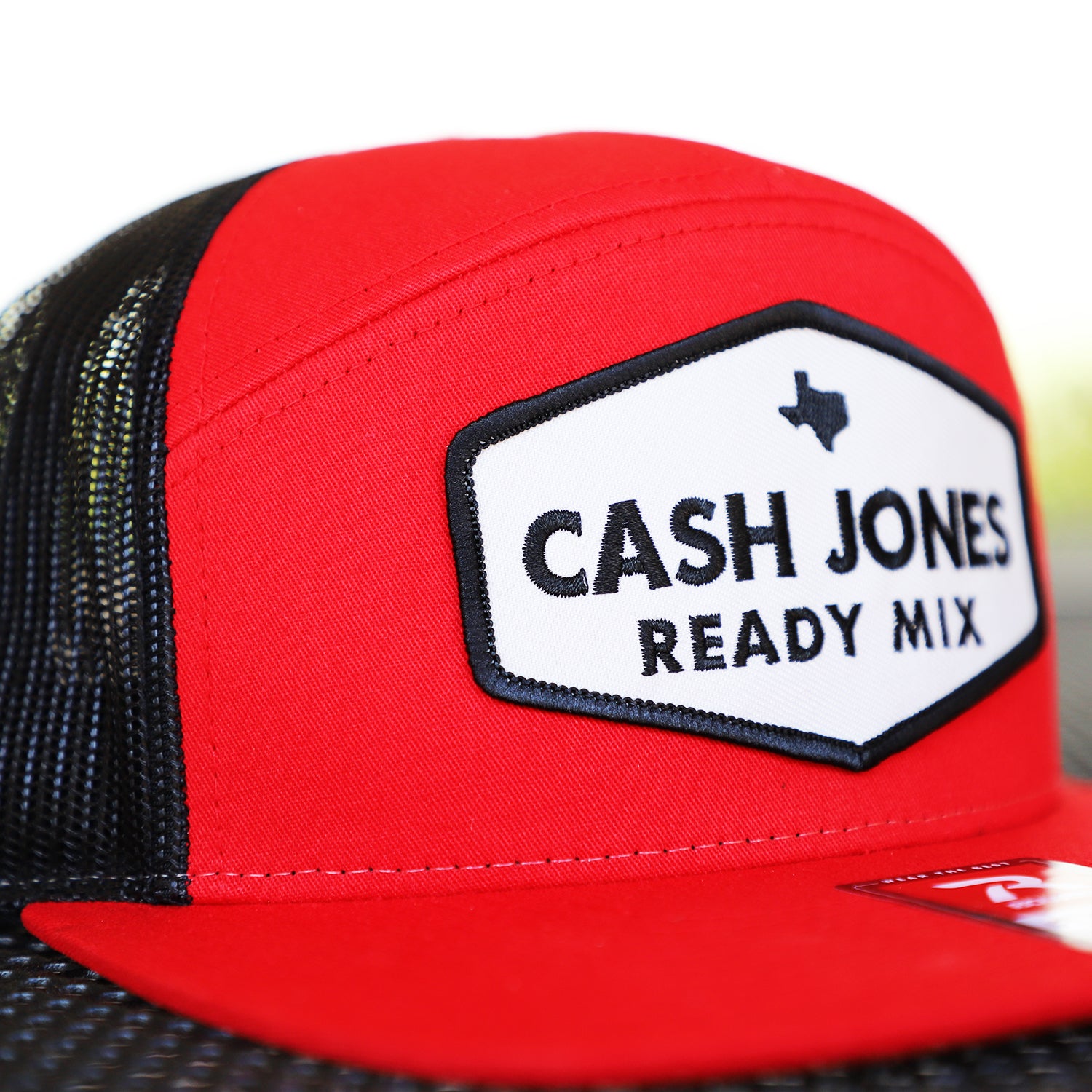 PRE-ORDER - CJ - Jones Patch - Red/Blk